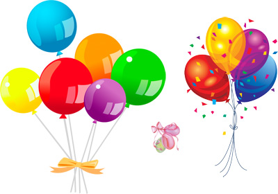 Скачать Набор PSD и PNG - Воздушные шарики бесплатно, фильм DVDrip мультфильм игру