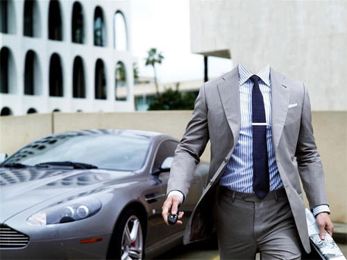 Скачать Шаблон для photoshop - Бизнесмен в костюме на дорогом Maserati бесплатно, фильм DVDrip мультфильм игру