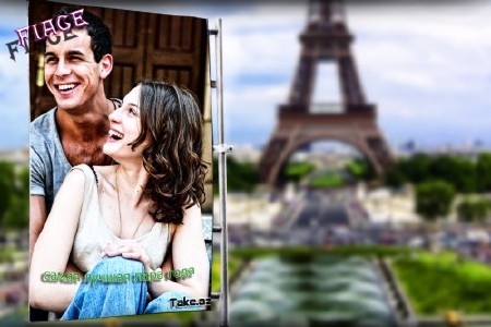 Скачать Рамочка для фотографий - На фоне Парижа бесплатно, фильм DVDrip мультфильм игру