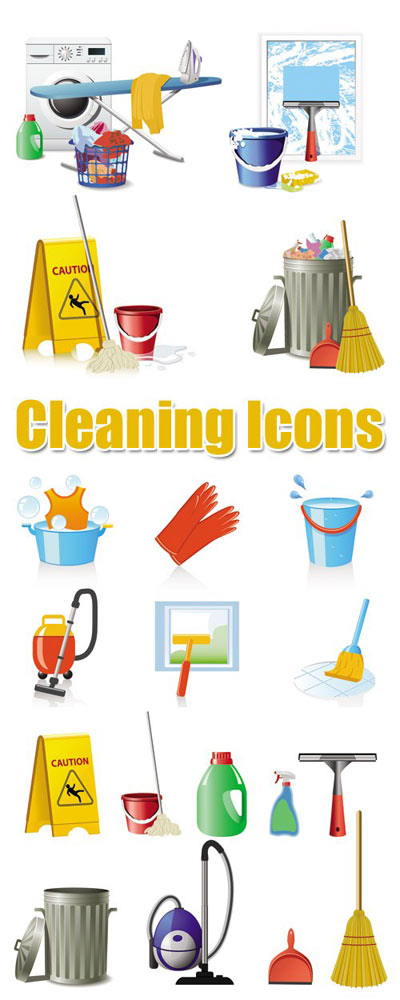 Скачать Иконки для xp - Cleaning Icons Vector бесплатно, фильм DVDrip мультфильм игру