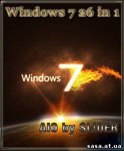 Скачать Windows 7 x86 & x64 - 26in1- by $L!DER (RUS/ENG/2010) бесплатно, фильм DVDrip мультфильм игру